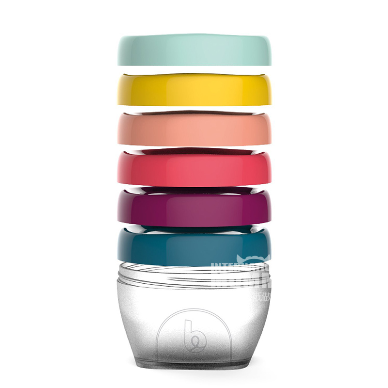 Babymoov 프랑스뚜껑이있는 6 보관용기,해외버전