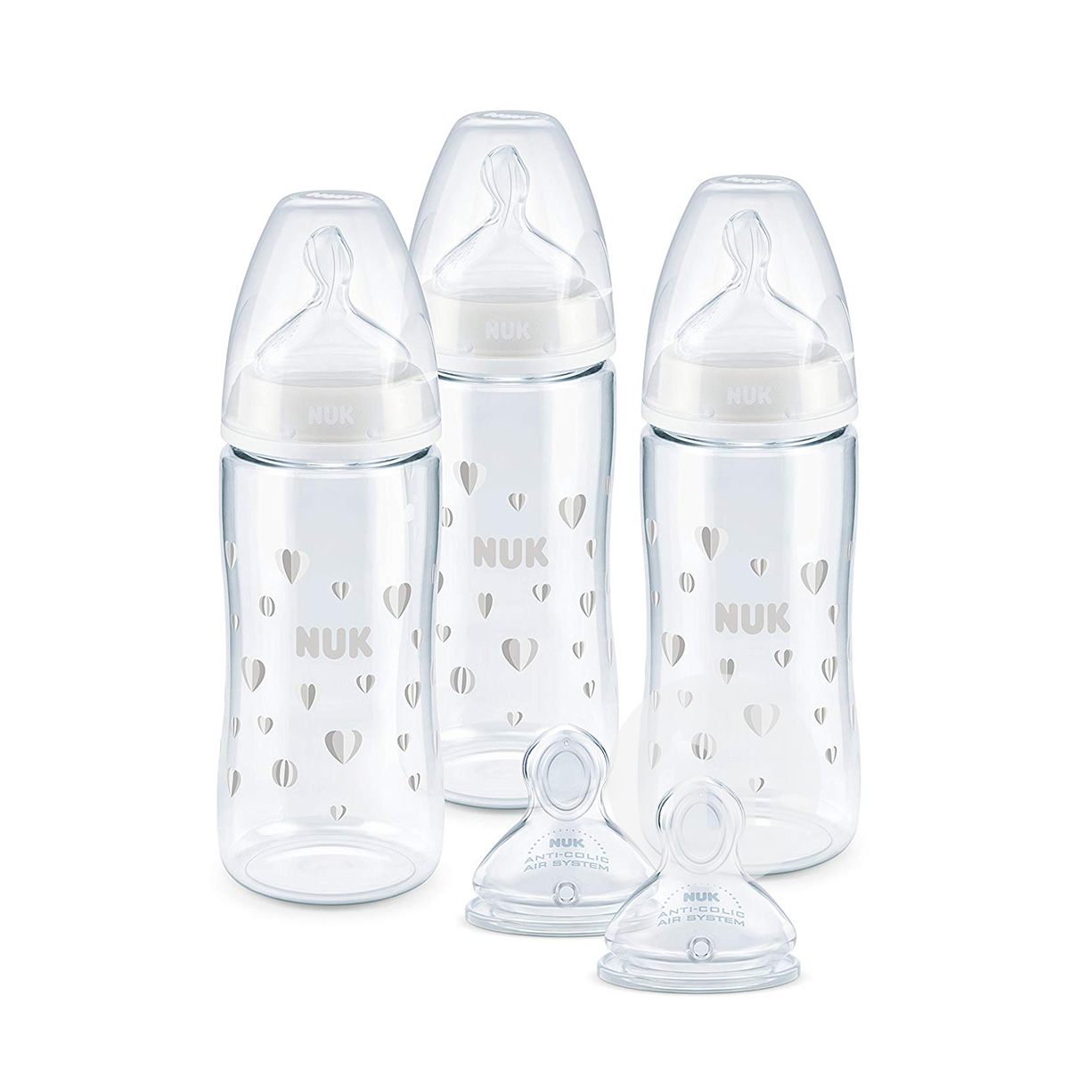 NUK 독일젖병젖꼭지 5 세트해외버전 0-6 개월