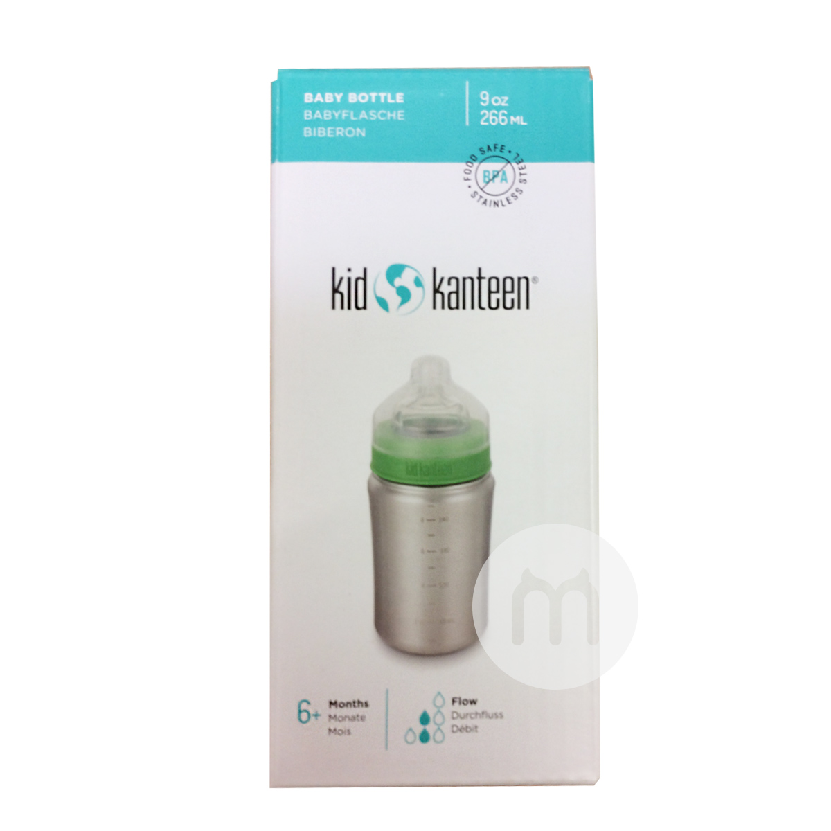 Klean Kanteen 미국스테인리스젖병 266ml 해외버전 6 개월이상
