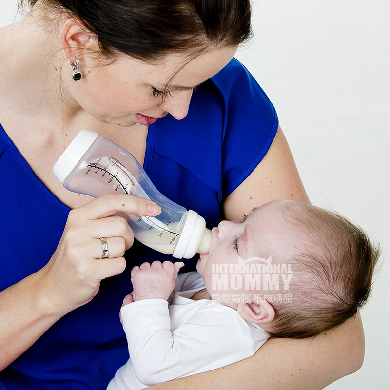 Difrax 네덜란드안티헛배부름 S 모양,넓은입 PP 젖병 250ml 0-3 개월해외