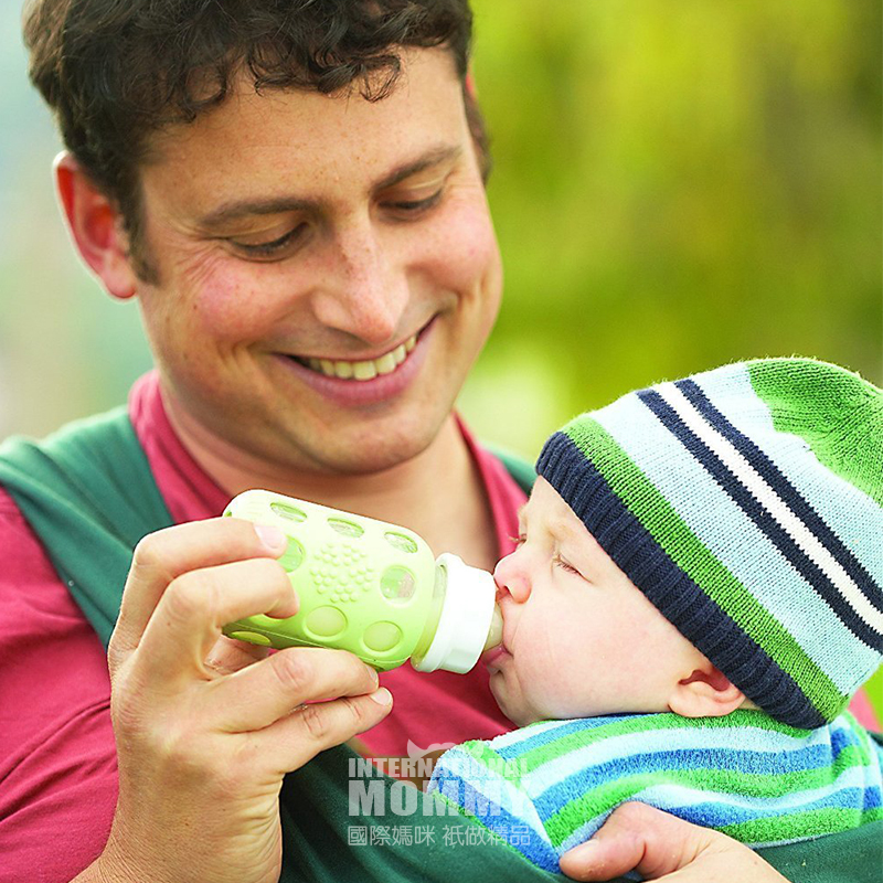 Lifefactory 미국실리콘소매아기유리병 120ml 해외버전 0-3 개월