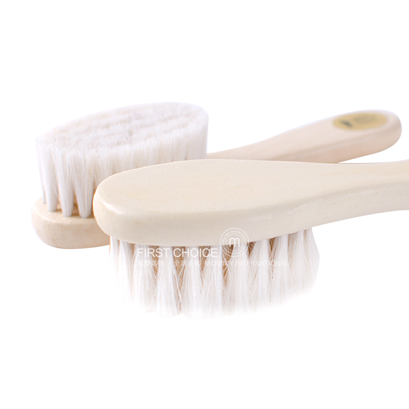 GRUN SPECHT 독일어천연염소머리아기부드러운브러쉬빗해외버전