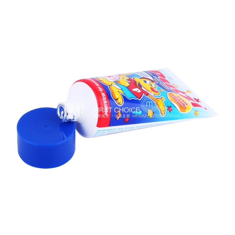 Putzi 독일 Baoerzi 어린이칼슘함유고체치아치약은해외버전을삼킬수있습니다