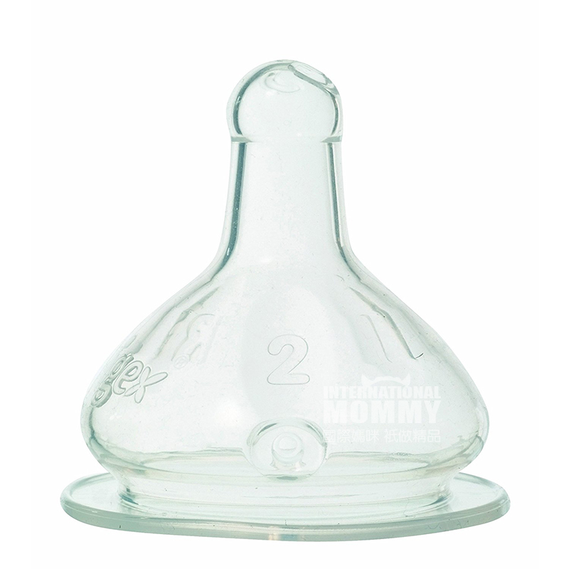 Tigex 프랑스 Tigex 안티헛배뇨실리콘젖꼭지 2 팩해외버전