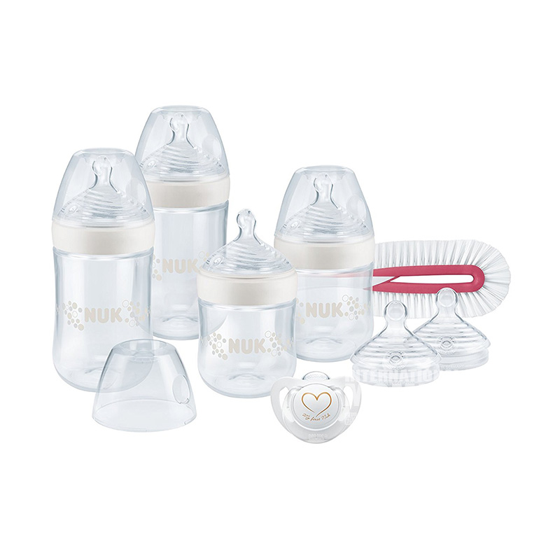 NUK 독일 NUK 천연우유병선물상자 8 개세트 0-6 개월해외버전