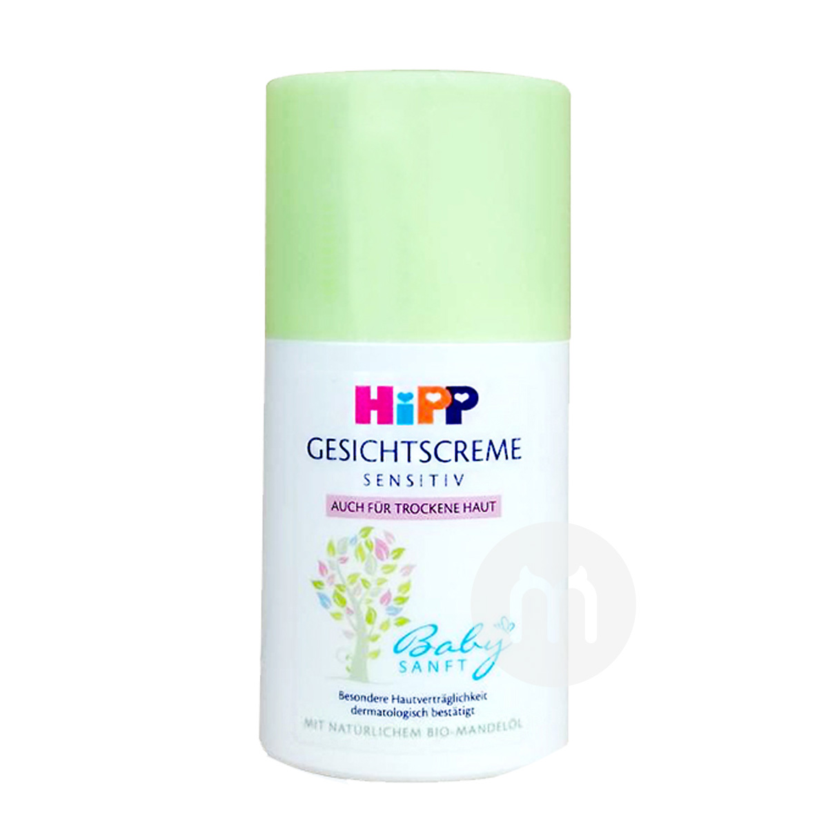 HiPP 독일자연적인유기알몬드기름아기과민한습기를공급크림해외버전