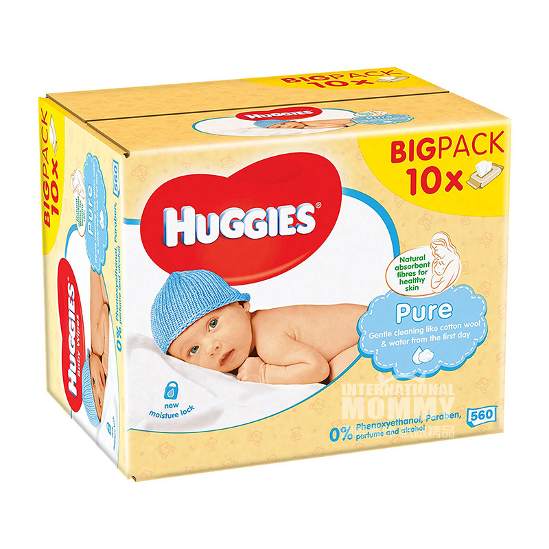 HUGGIES 미국베이비티슈 560 매해외버전
