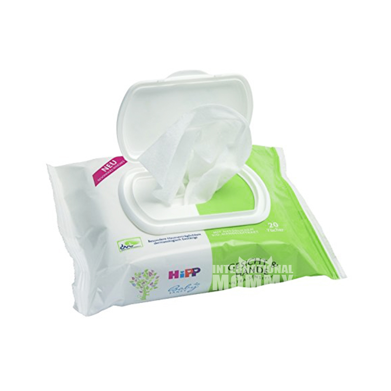 HiPP 독일유아아기손및얼굴저자극성와이프 * 8 해외버전