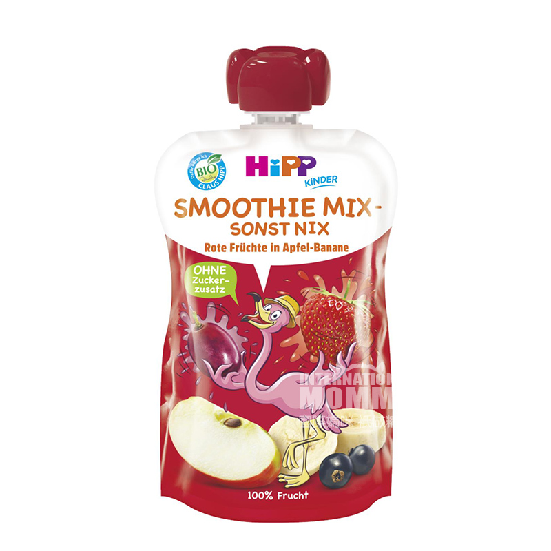 HiPP 독일유기농빨간과일빠는음악 12 개월이상 120g * 6 해외버전