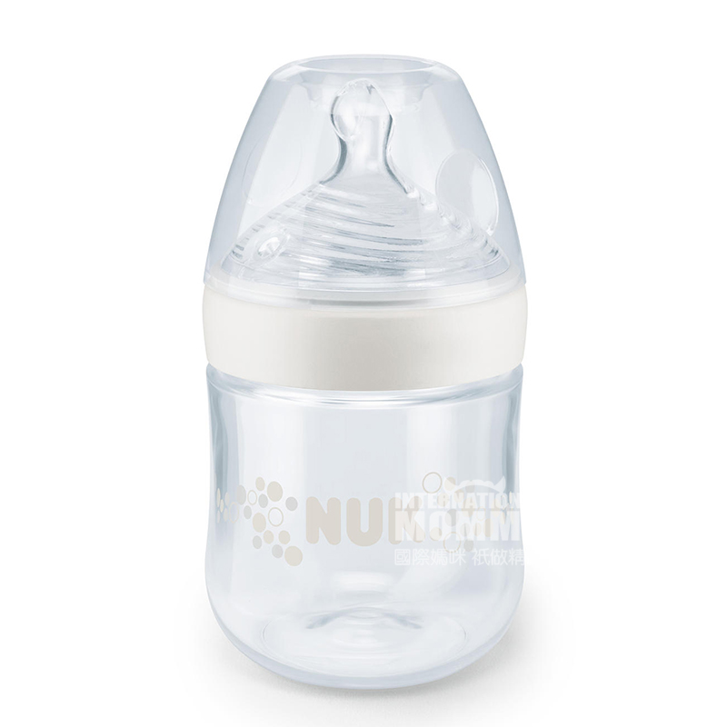 NUK 독일 NUK 슈퍼넓은입 PP 플라스틱삼색아기병 150ml 0-6 개월해외버전