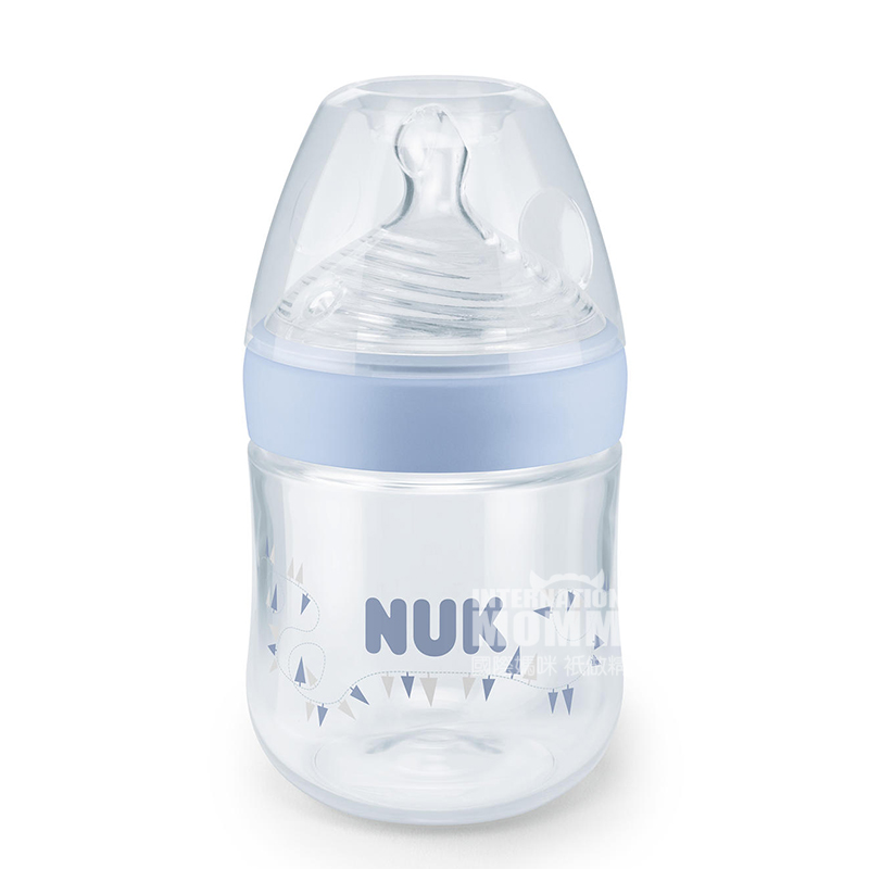 NUK 독일 NUK 슈퍼넓은입 PP 플라스틱삼색아기병 150ml 0-6 개월해외버전