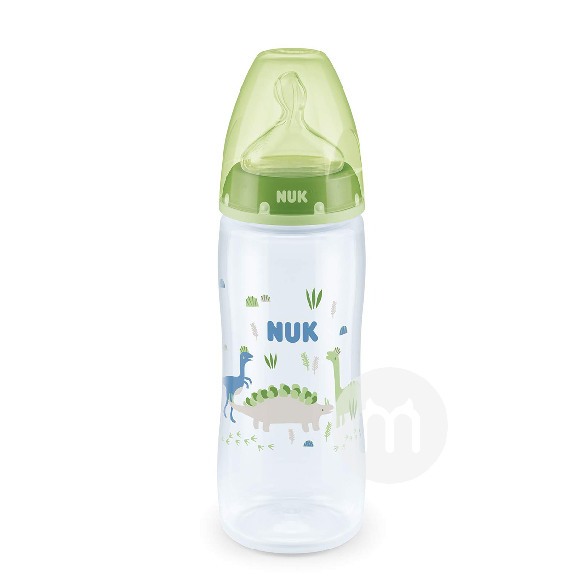NUK 독일 NUK 넓은입 PP 플라스틱젖병 360ml 6-18 개월해외버전