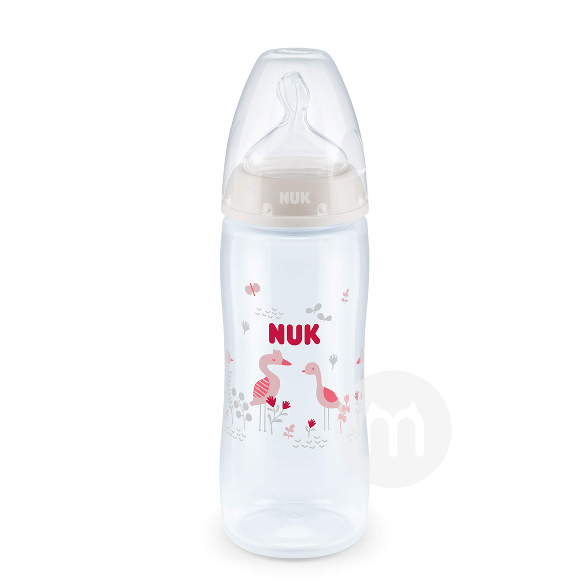 NUK 독일 NUK 넓은입 PP 플라스틱젖병 360ml 6-18 개월해외버전
