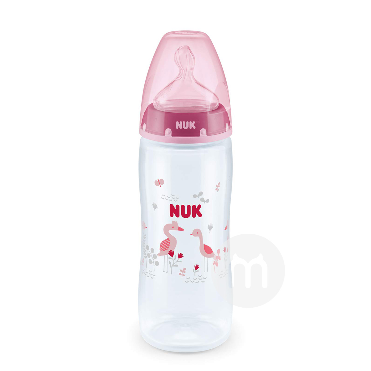 NUK 독일 NUK 넓은입 PP 플라스틱젖병 360ml 6-18 개월해외버전