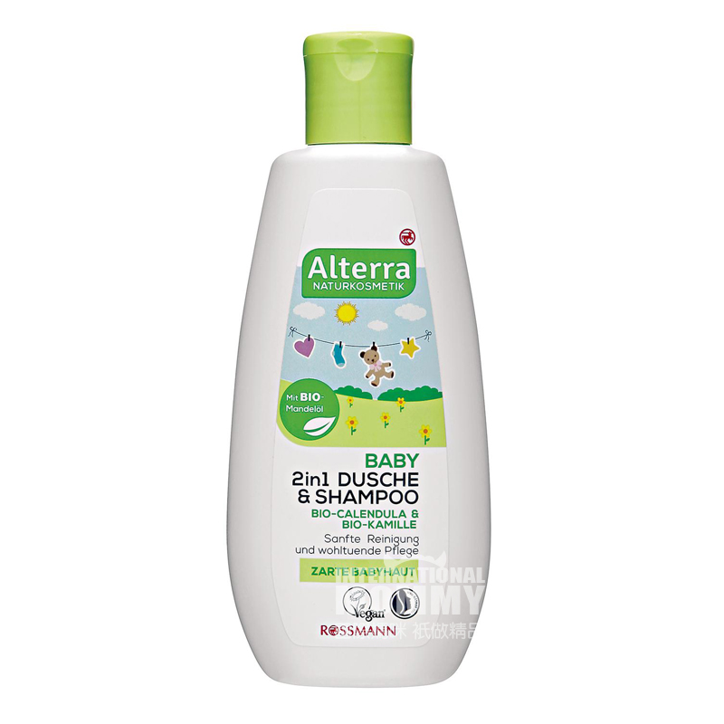 Alterra 독일베이비샤워샴푸투인원해외버전