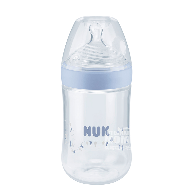 NUK 독일 NUK 매우넓은입 PP 우유병실리콘젖꼭지 260ml 6-18 개월임의의색상해외버전
