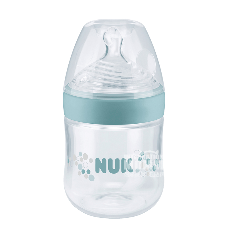 NUK 독일 NUK 매우넓은입 PP 젖병실리콘젖꼭지 150ml 0-6 개월녹색해외버전