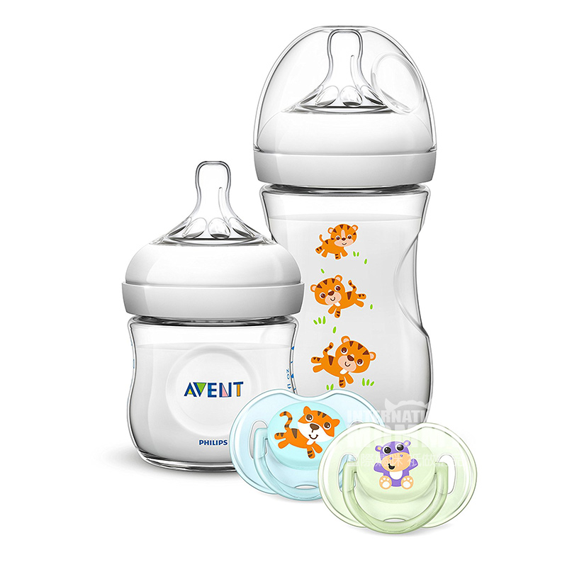 PHILIPS AVENT 영국광구경자연원생 PP 젖병입문 4 종세트 0 - 6 개월해외버전