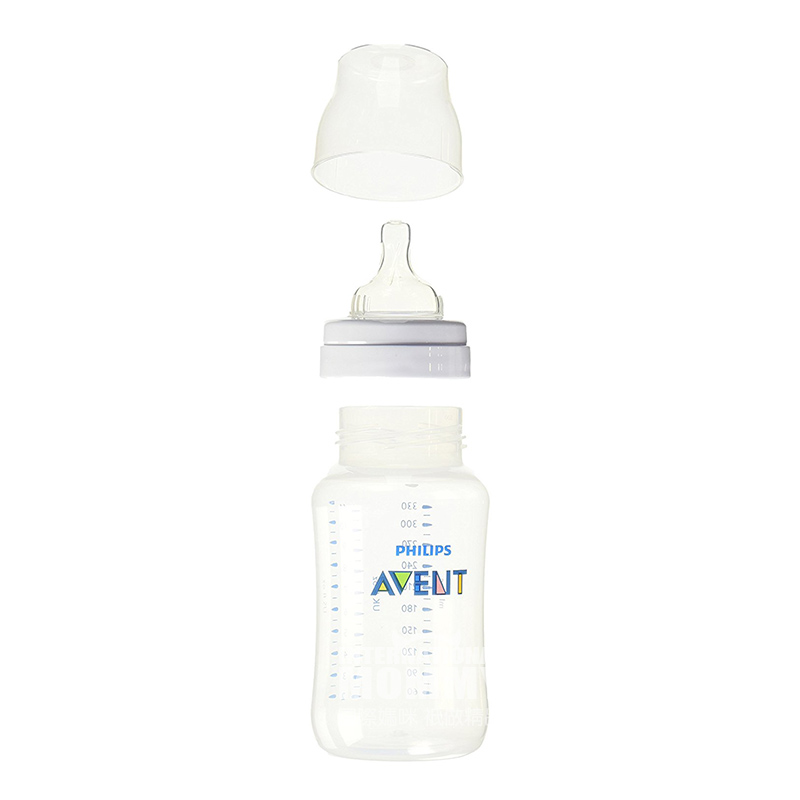 PHILIPS AVENT 영국광구경클래식 PP 젖병 330 ml 3 개월이상해외버전
