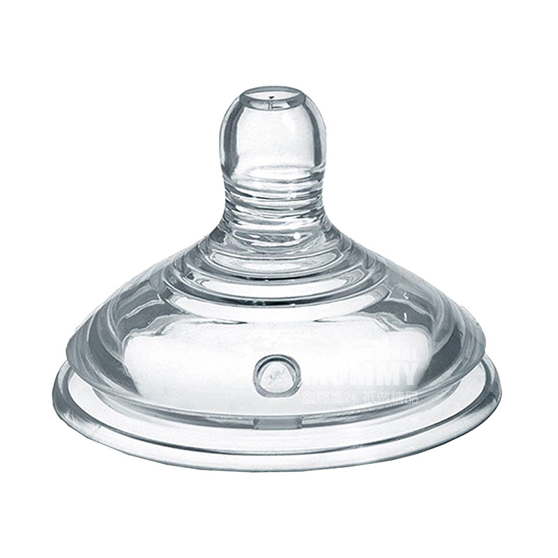 Tommee Tippee 영국모유자연시리즈안티 -Bloating 느린흐름실리콘젖꼭지 2 팩 0 개월이상해외버전