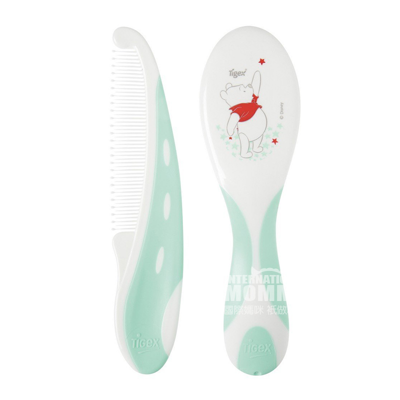 Tigex 프랑스아기정전기방지부드러운마사지빗해외버전