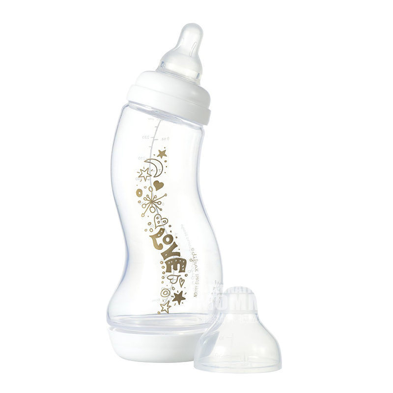 Difrax 표준구경아기젖병 250ml 0 개월이상문자패턴해외버전