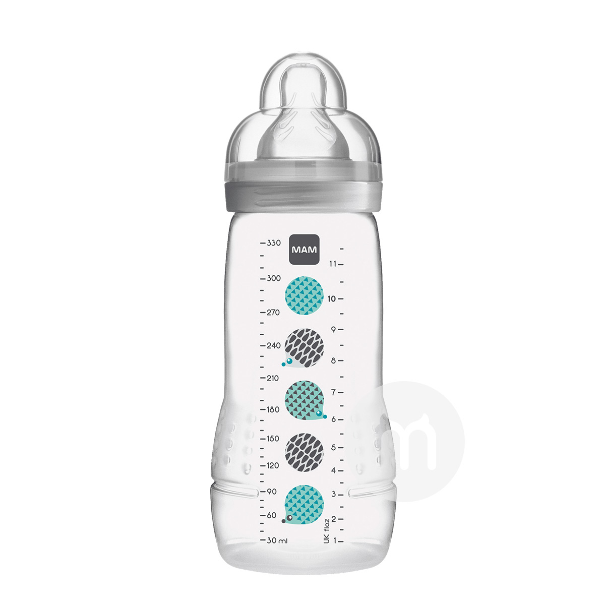 MAM 오스트리아광폭 pp 젖병 330ml 4 개월이상해외판