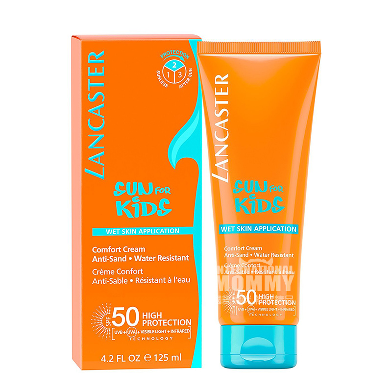 LANCASTER모나코어린이젠틀보습선스크린 SPF50 해외판