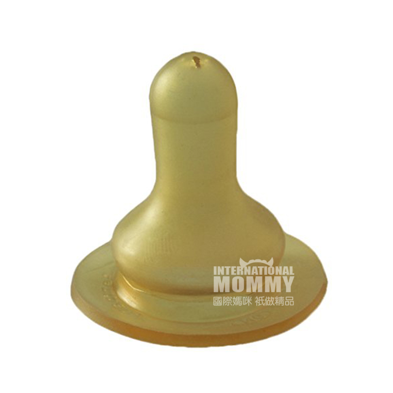 Nip 독일표준구경라텍스젖꼭지 S 2 팩 0 개월이상해외버전