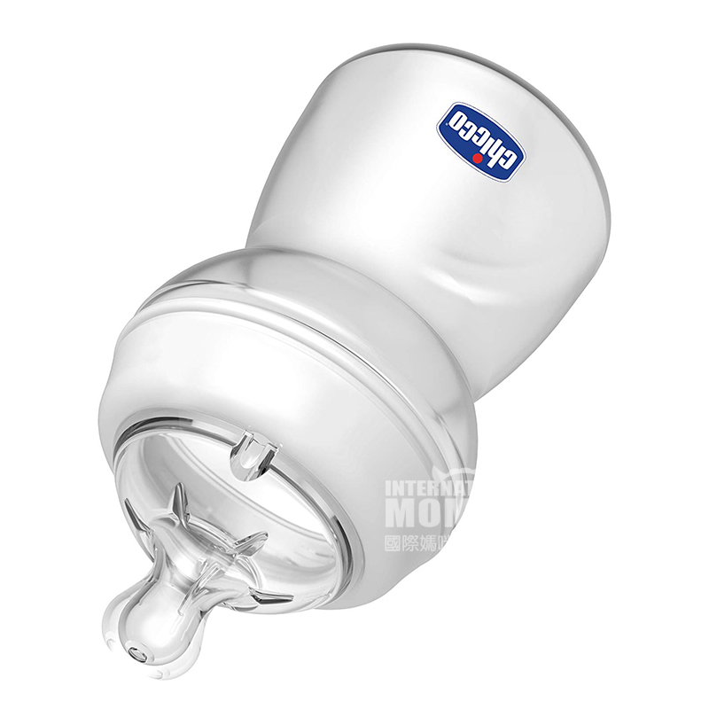 Chicco이탈리안베이비바이오닉내츄럴느낌넓은구경실리콘젖꼭지 PP 젖병 250ml 2 개월이상해외판