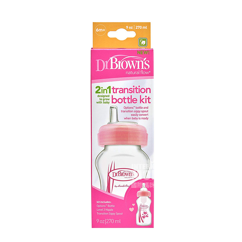 Dr. Brown의미국산대구동방지과도 PP 병 270ml 6 개월이상해외버전