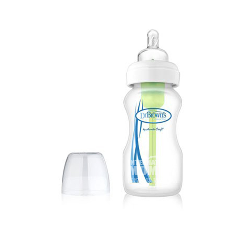 Dr Brown`s미국넓은헛배름 PP 아기젖병 270ml 0 개월이상해외판