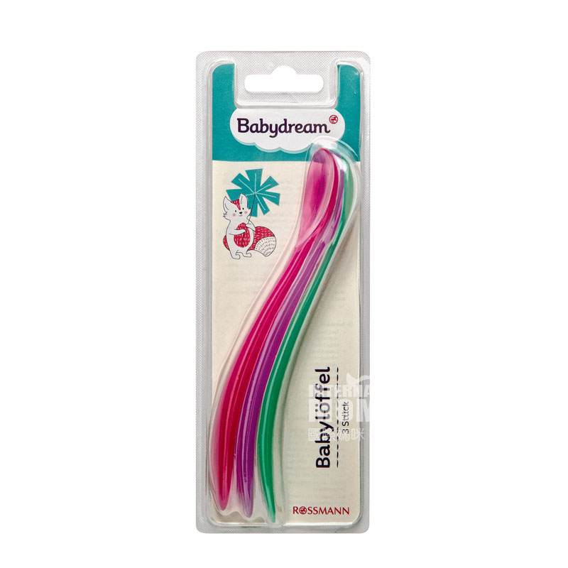 Babydream 독일베이비스푼 3 팩해외버전