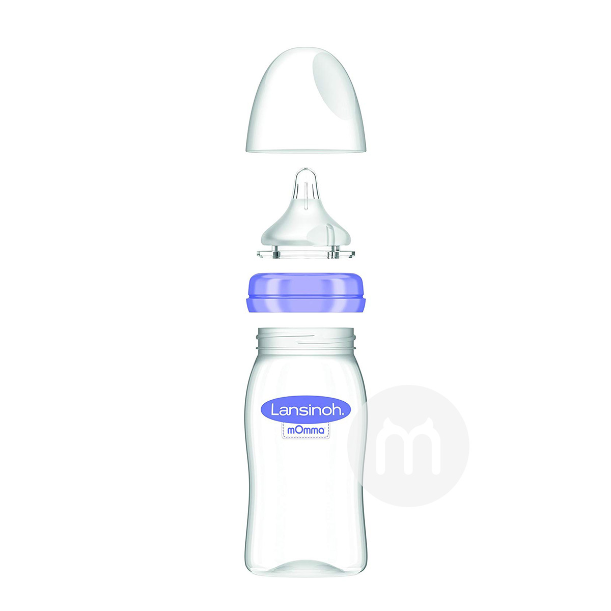 Lansinoh 미국넓은구경헛간 PP 아기병 4 팩 240ml 3 개월이상해외버전