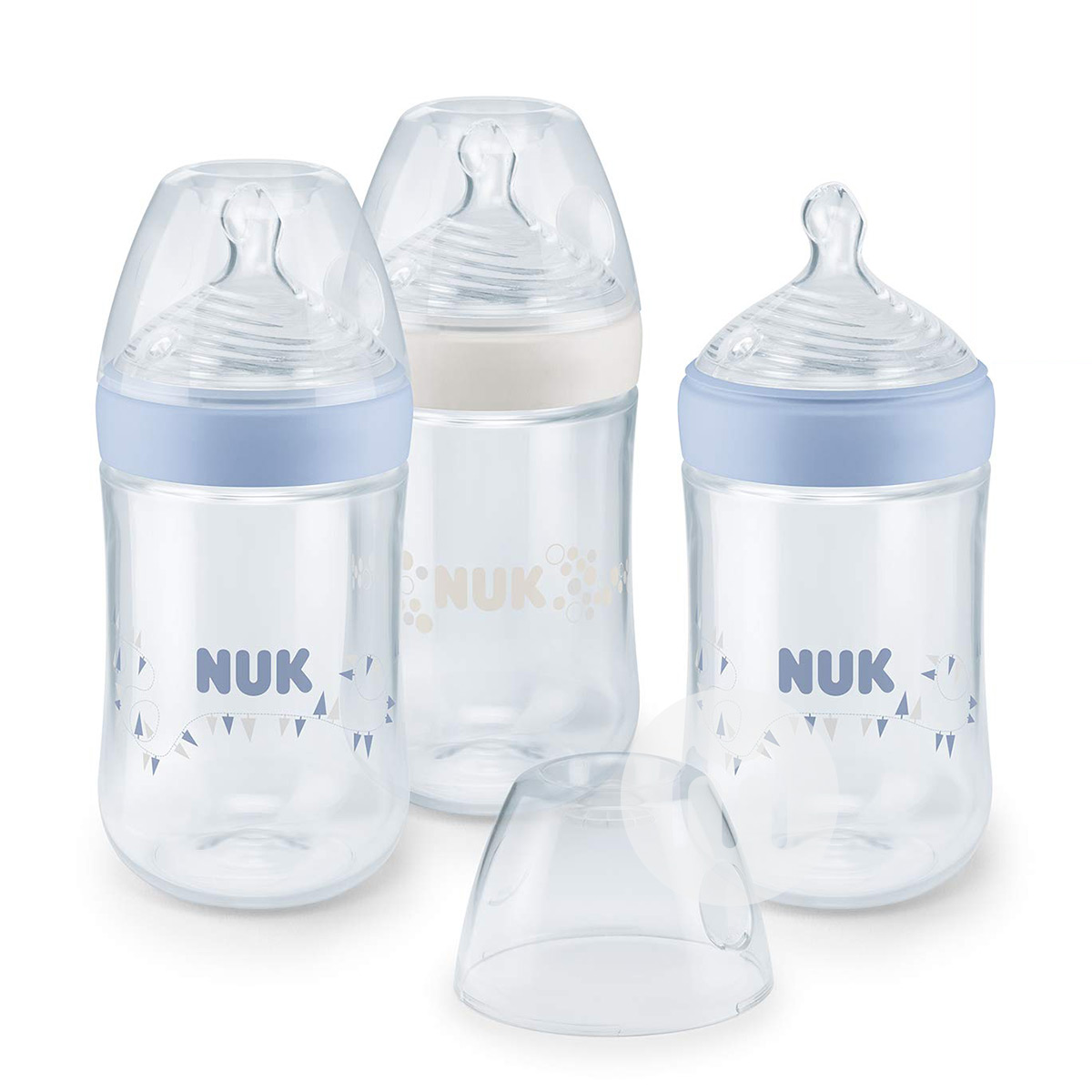 NUK 독일초광폭 PP 젖병 3 개남자아기 260ml 6-18 개월해외버전