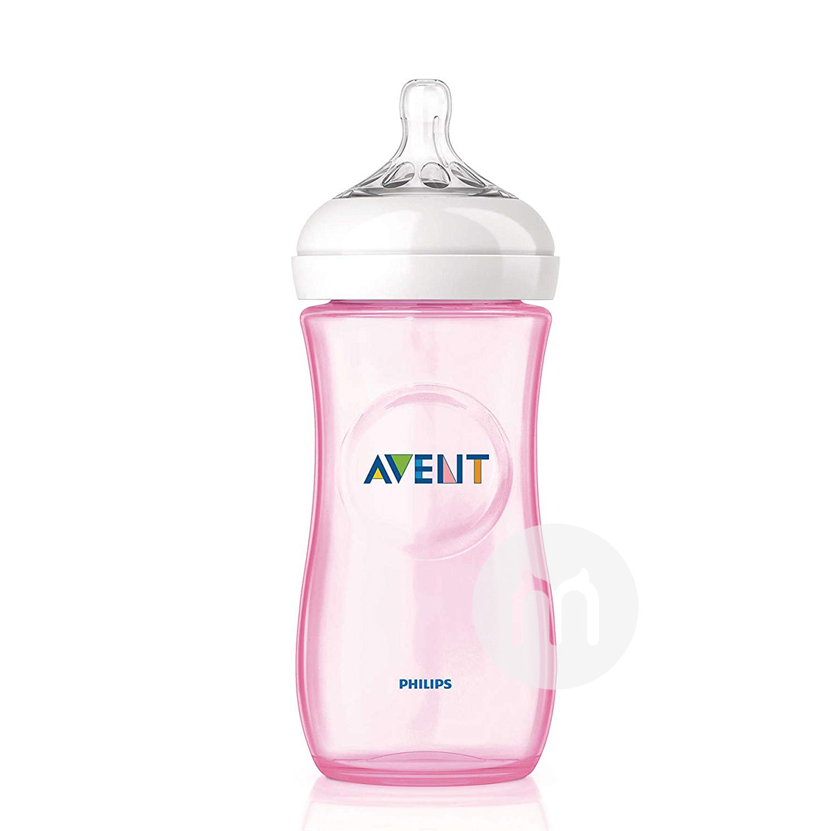 PHILIPS AVENT 아벤트영국와이드칼리버내츄럴네이티브 PP 보틀핑크 330ml 해외판