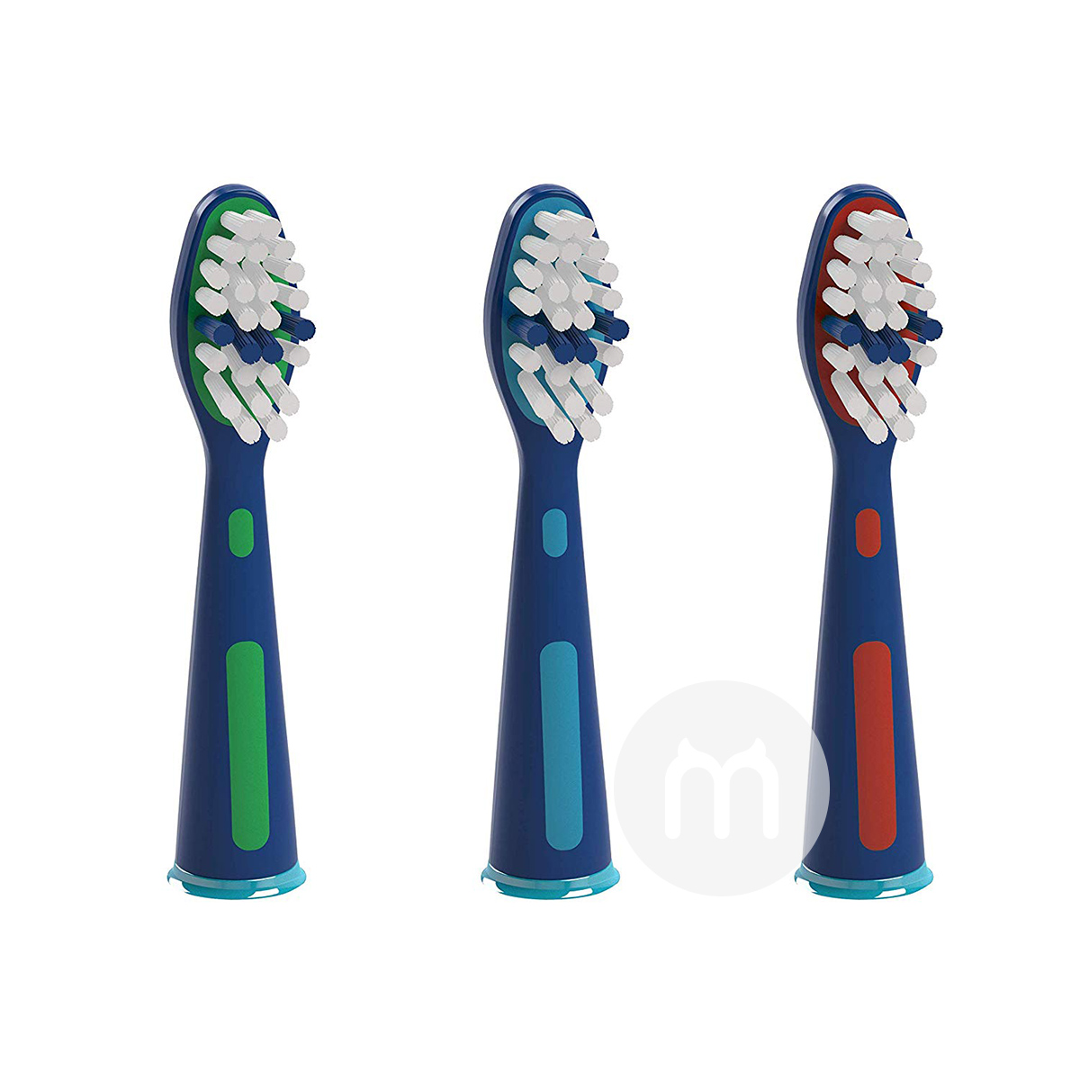 Playbrush 영국어린이스마트전기음파칫솔교체브러시헤드 2 팩해외버전