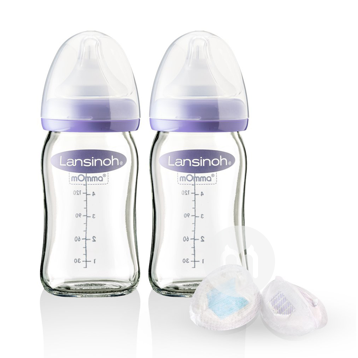 Lansinoh 미국사람유리우유병 160ml + 해외용 4 종세트