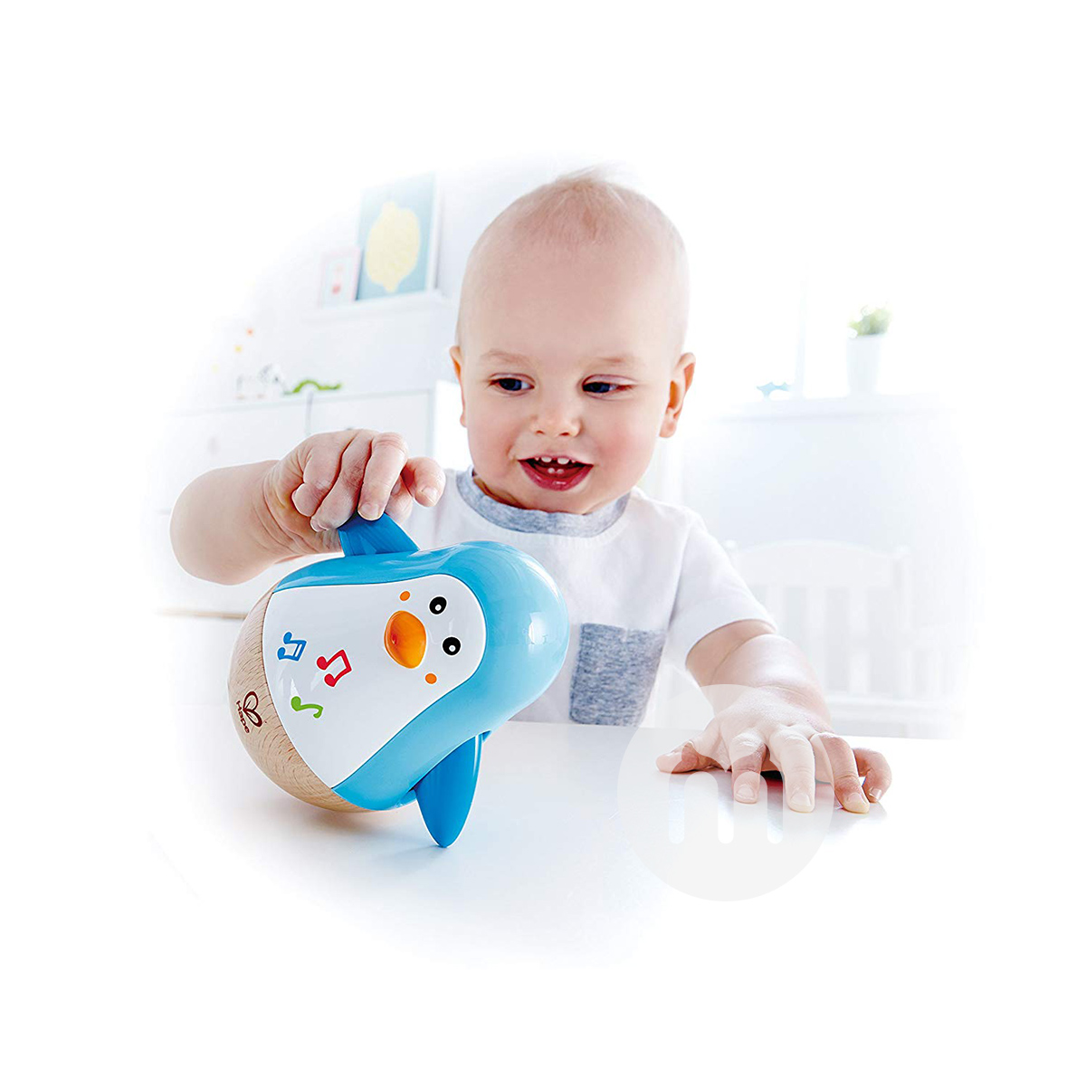 Hape 독일음악펭귄텀블러장난감해외판