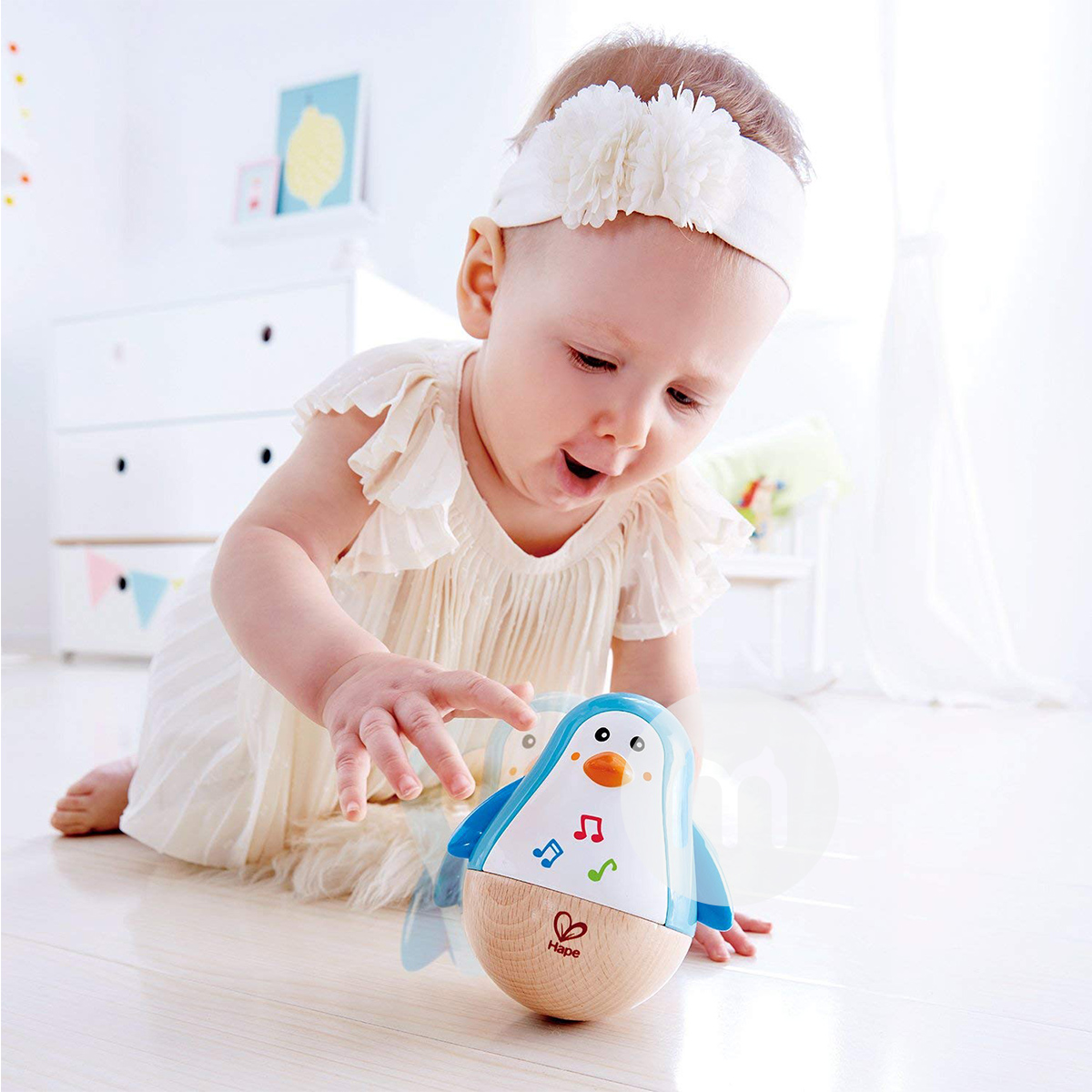 Hape 독일음악펭귄텀블러장난감해외판