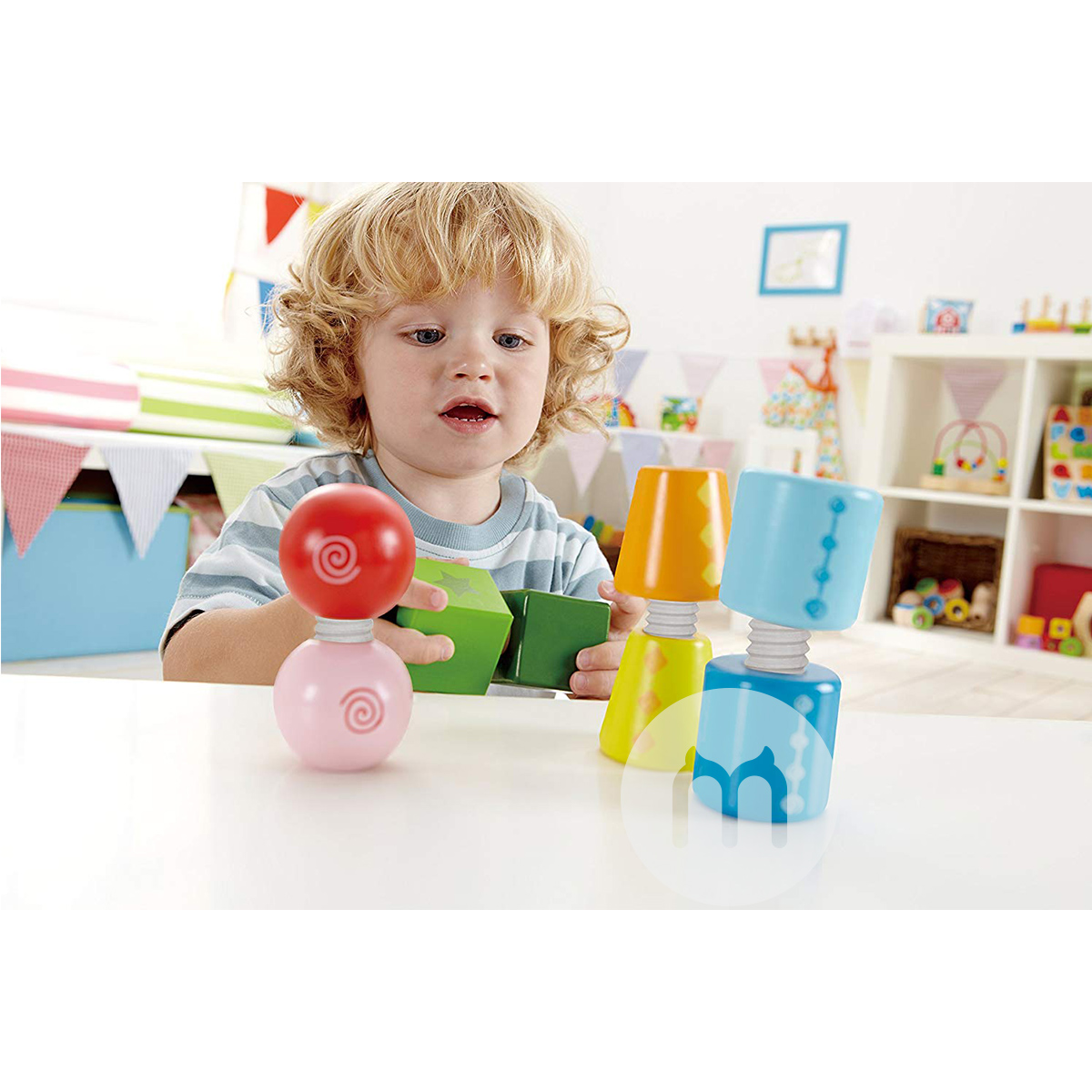 Hape 독일스크류조립및유아교육완구해외버전조립