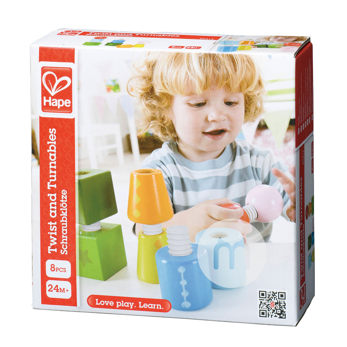 Hape 독일스크류조립및유아교육완구해외버전조립