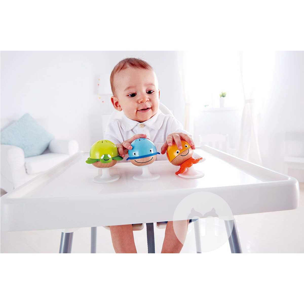 Hape 독일해양동물샌드벨그룹아기장난감해외버전