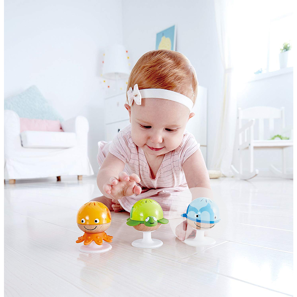 Hape 독일해양동물샌드벨그룹아기장난감해외버전