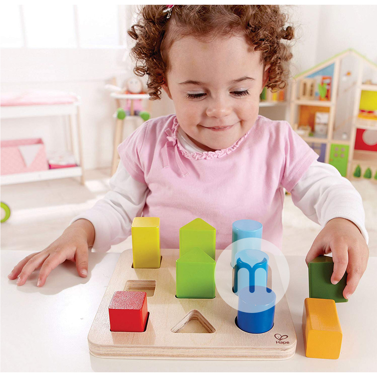 Hape 독일그라디언트나무아기교육초기학습장난감해외버전