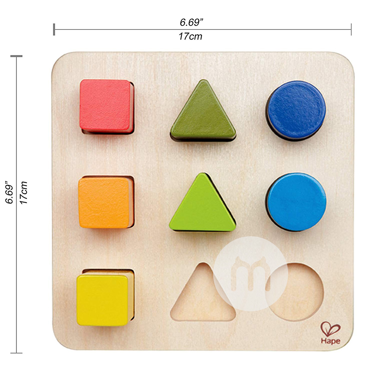 Hape 독일그라디언트나무아기교육초기학습장난감해외버전