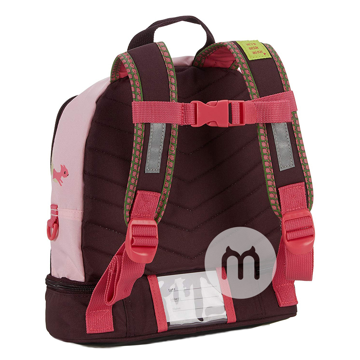 Lassig 독일사슴핑크유치원어린이방수배낭해외버전