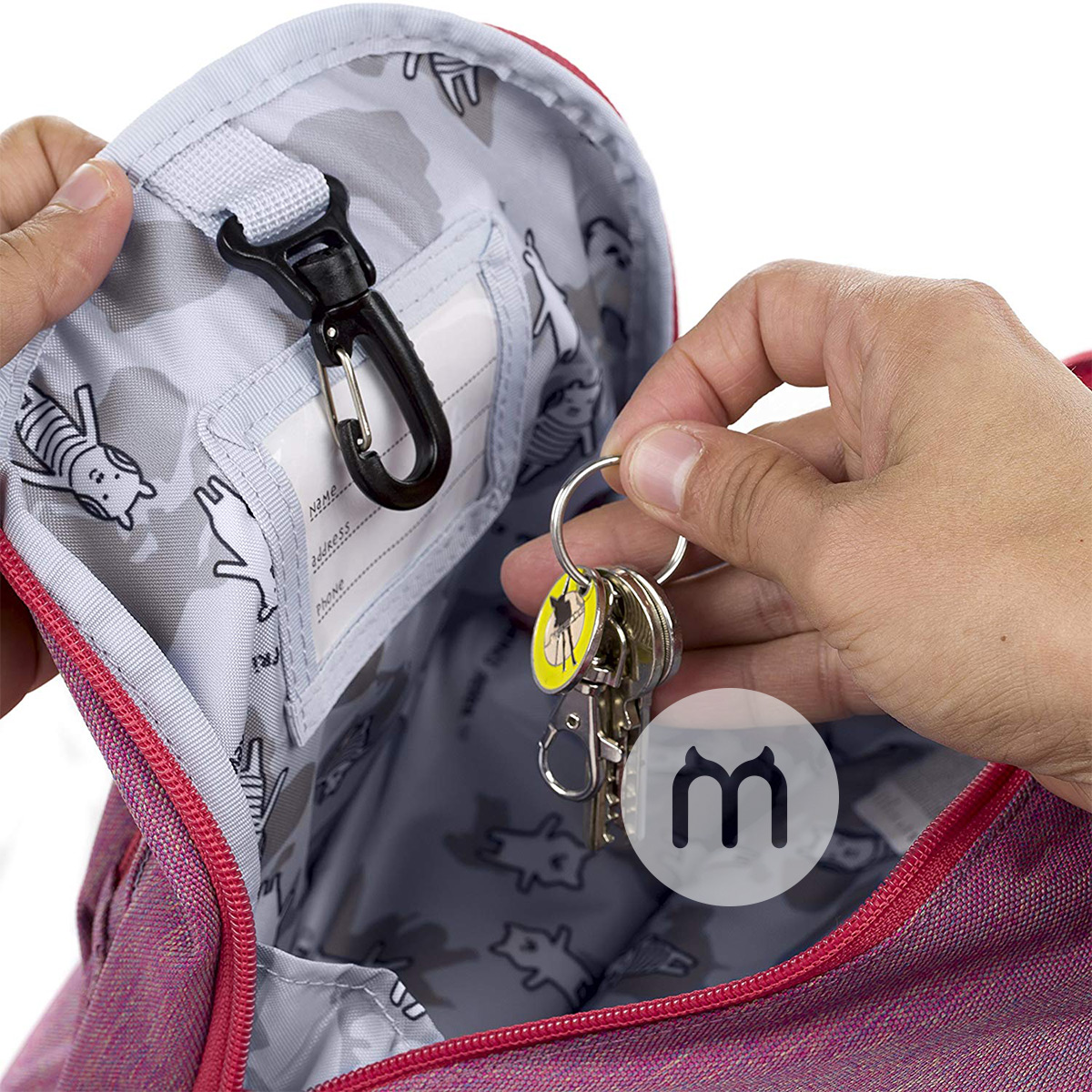 Lassig 독일만화동물친구유치원어린이배낭해외버전