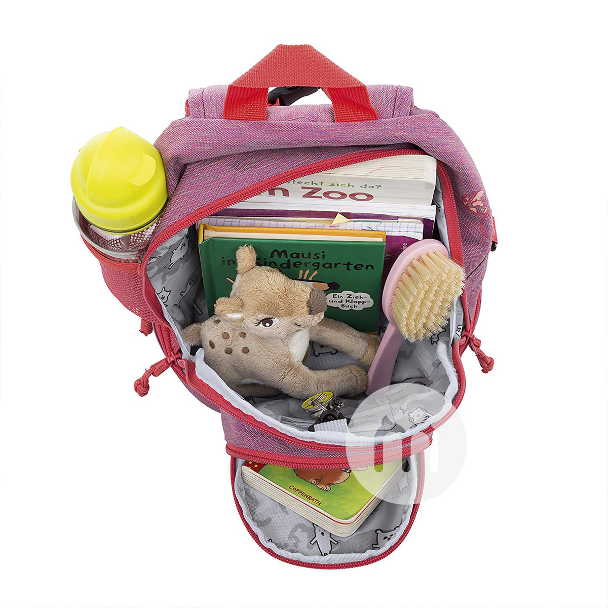 Lassig 독일만화동물친구유치원어린이배낭해외버전