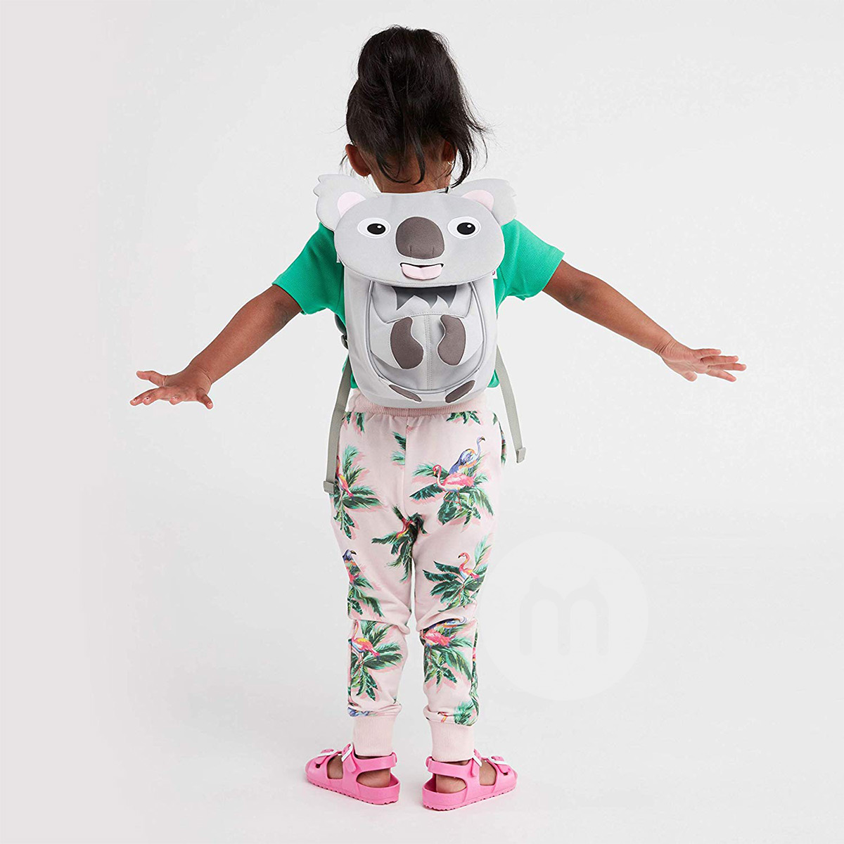 Affenzahn 독일귀여운동물회색코알라유치원어린이배낭 1-3 세해외버전